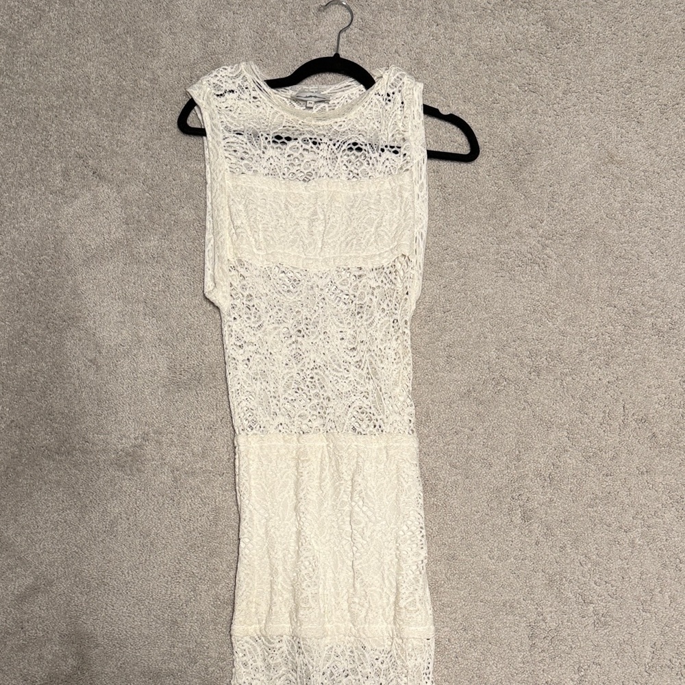 3IRO White Lace Maxi Dress - Picture 3 of 4